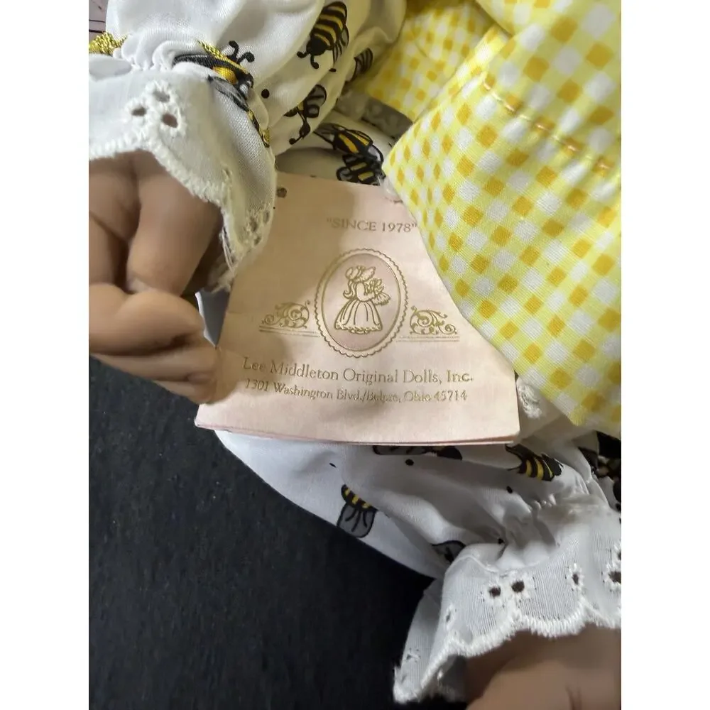 lee middleton dolls Cute as Can Bee Lifelike Baby With Box And Cert